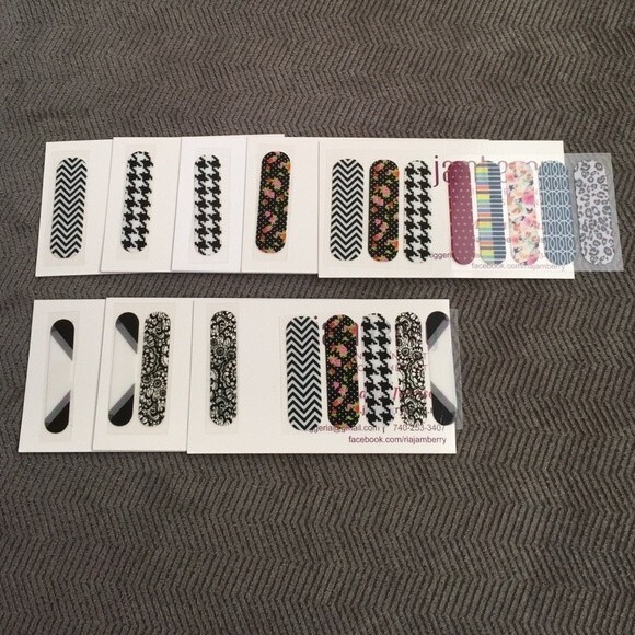 Jamberry Nail Wraps Sample Assortment - Picture 1 of 1